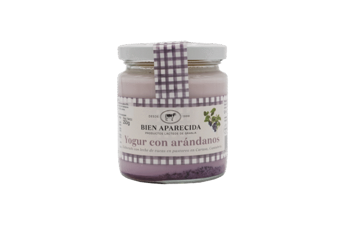 Yogur con Arándanos